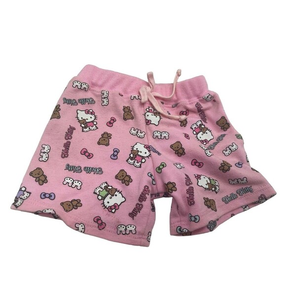 Build A Bear Hello Kitty Pajamas PJs Sanrio Cupcake Clothes Outfit Set Pnk & Wht - Picture 4 of 15
